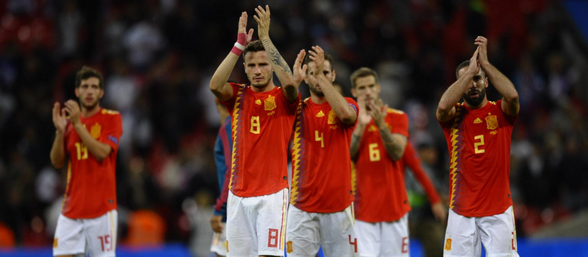 Saúl Ñíguez agradece el apoyo de la afición española en Wembley