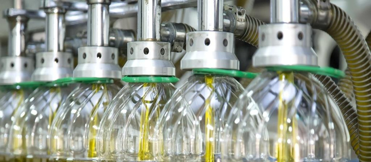 Embotelladora de aceite de oliva