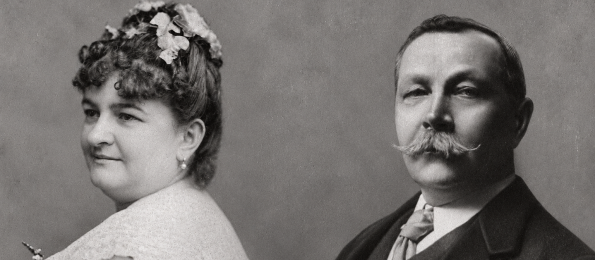 Emilia Pardo Bazán y Arthur Conan Doyle