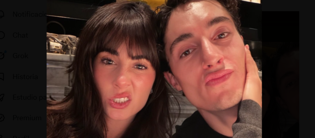 La cantante Aitana Ocaña y su novio, el creador de contenido Plex