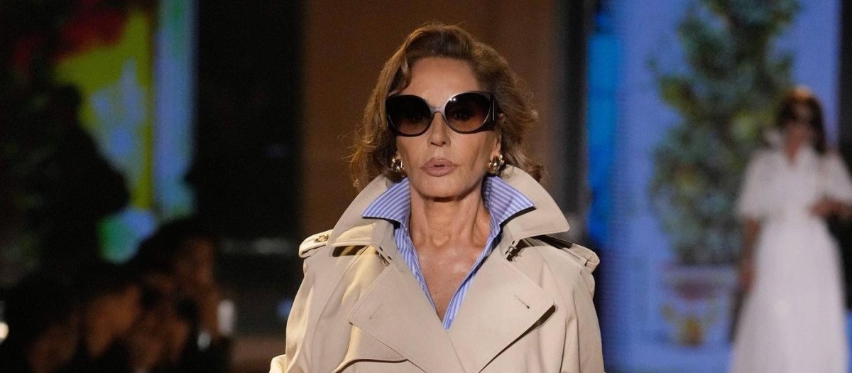 Nay Abascal, en el desfile de Gucci