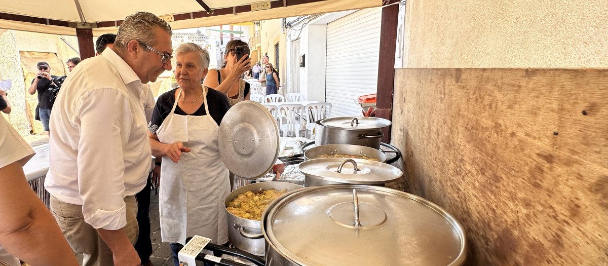 Imagen de Toni Pérez en la Feria de San Miguel de Benifato.