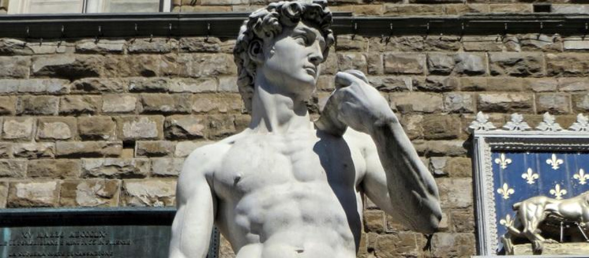 La estatua de El David de Miguel Ángel
