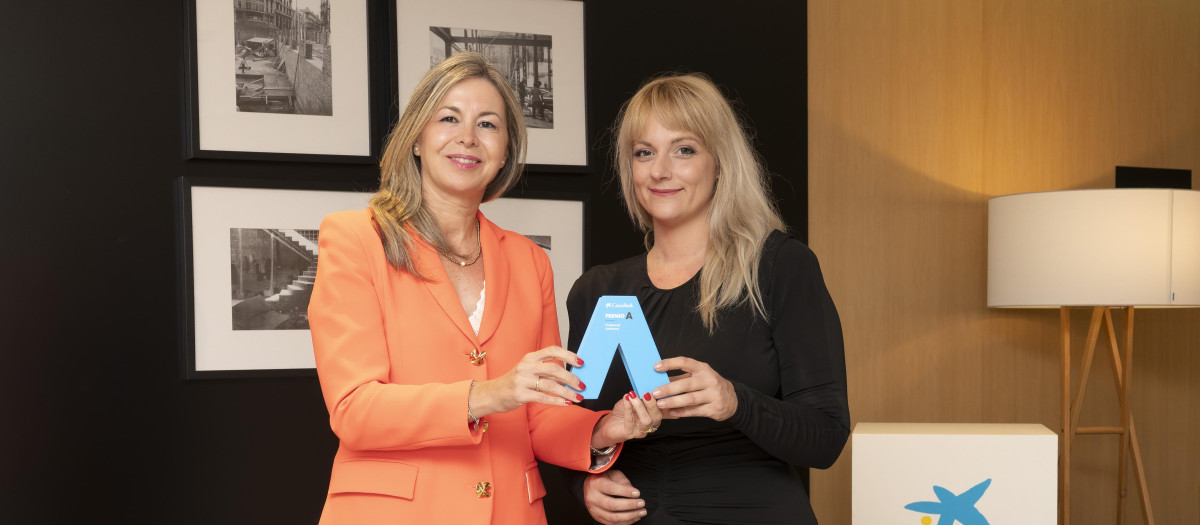 Imagen de la entrega del Premio A Profesional Autónoma