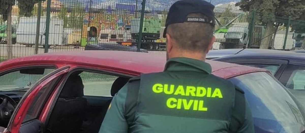 Imagen de un agente de la Guardia Civil