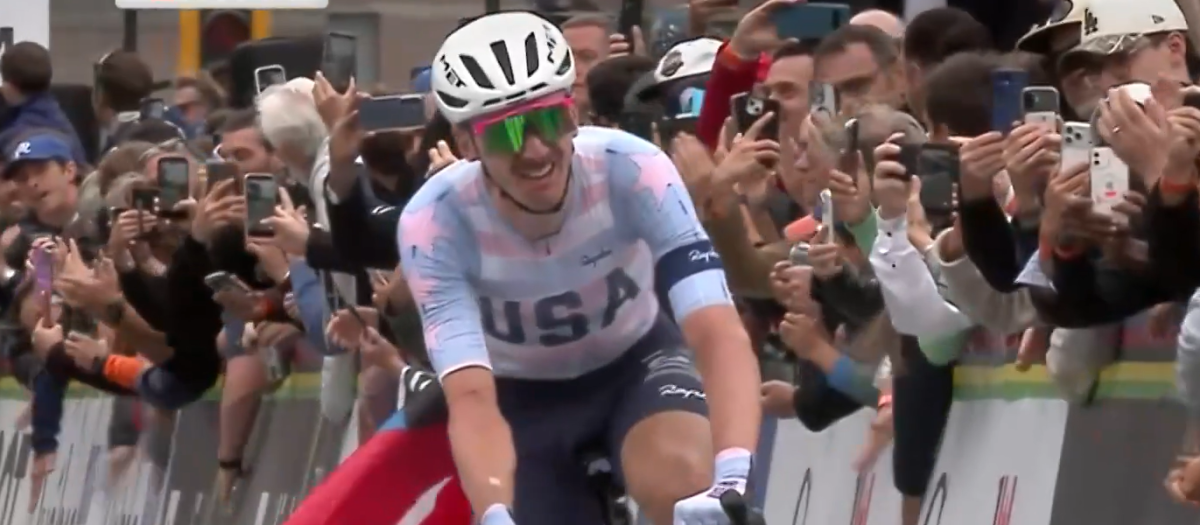 Brandon McNulty se proclamó campeón del mundo de ciclismo