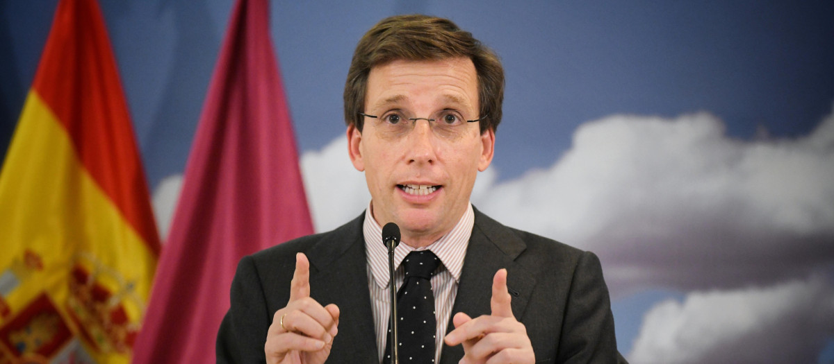 El alcalde de Madrid, José Luis Martínez-Almeida