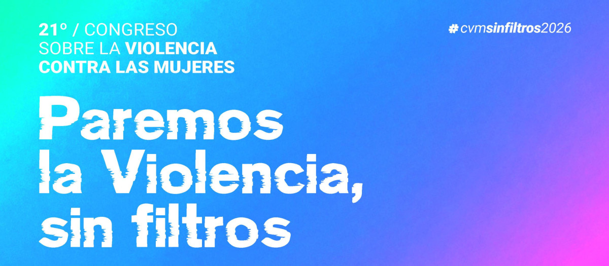 Cartel del 21º Congreso sobre Violencia contra las Mujeres