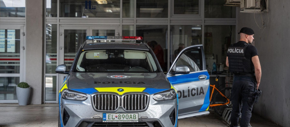 Coche de Policía en Eslovaquia