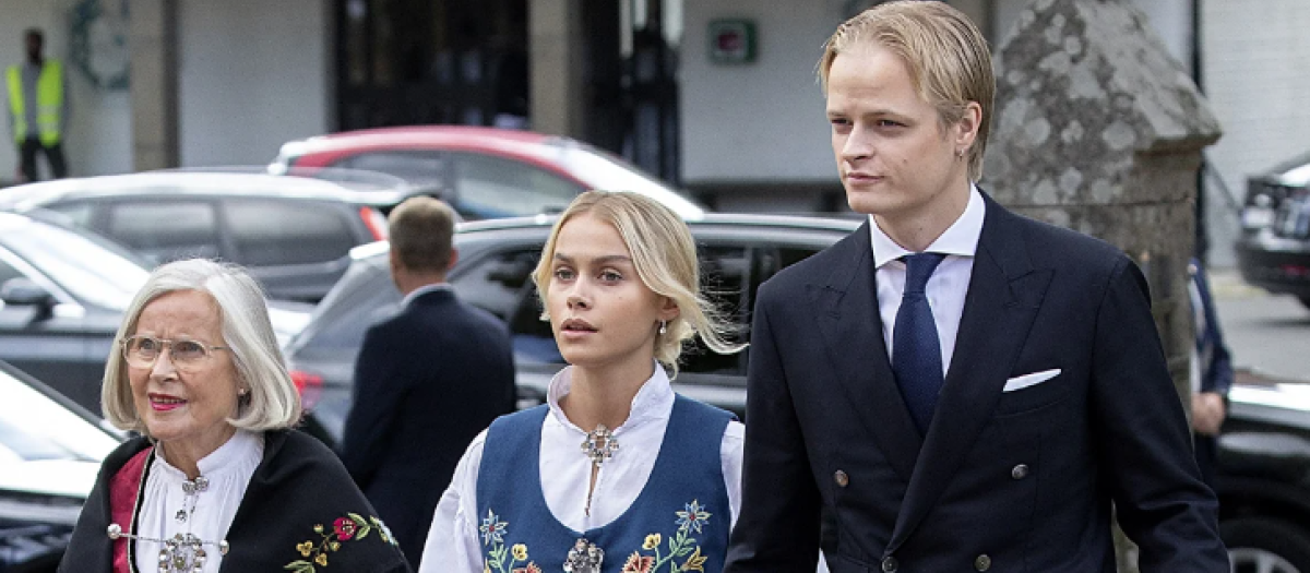 Juliane Snekkestad con Marius Borg