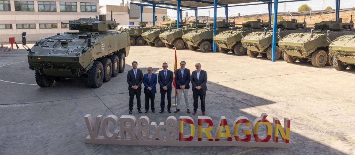 TESS Defence entrega al Ejército el VCR 8x8 Dragón número 100