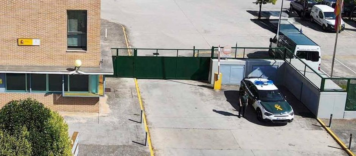 Puesto de la Guardia Civil en Ponferrada, León
