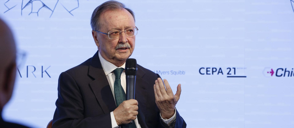 El presidente de Ceuta, Juan Jesús Vivas durante el foro Forbes Economic Summit 2026