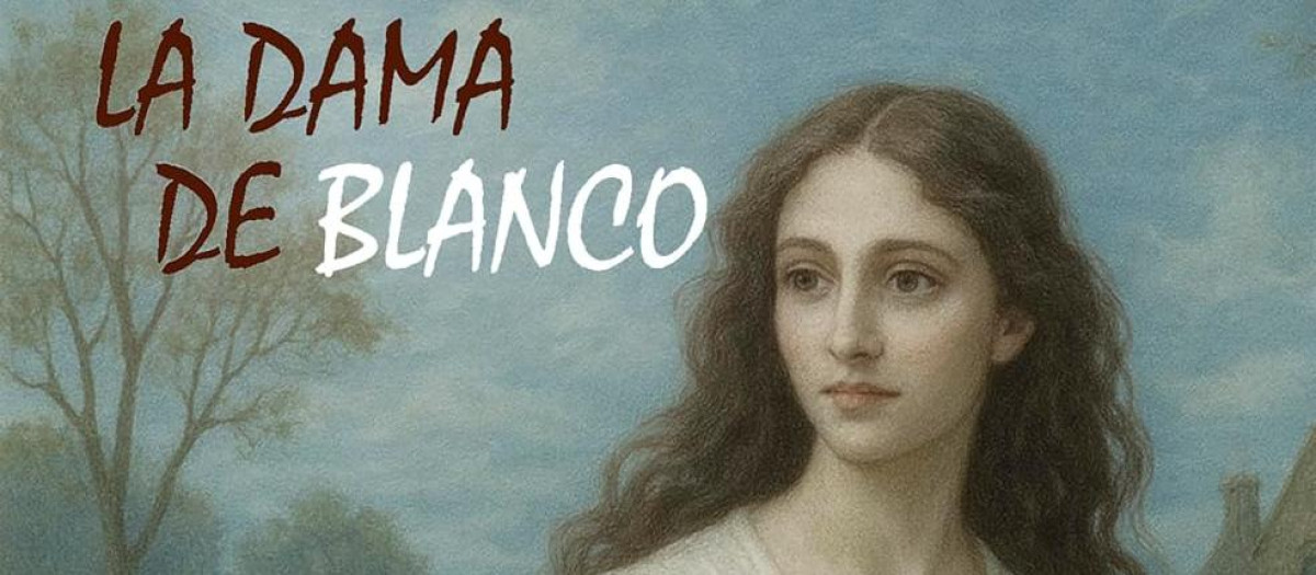 Cubierta de 'La dama de blanco'