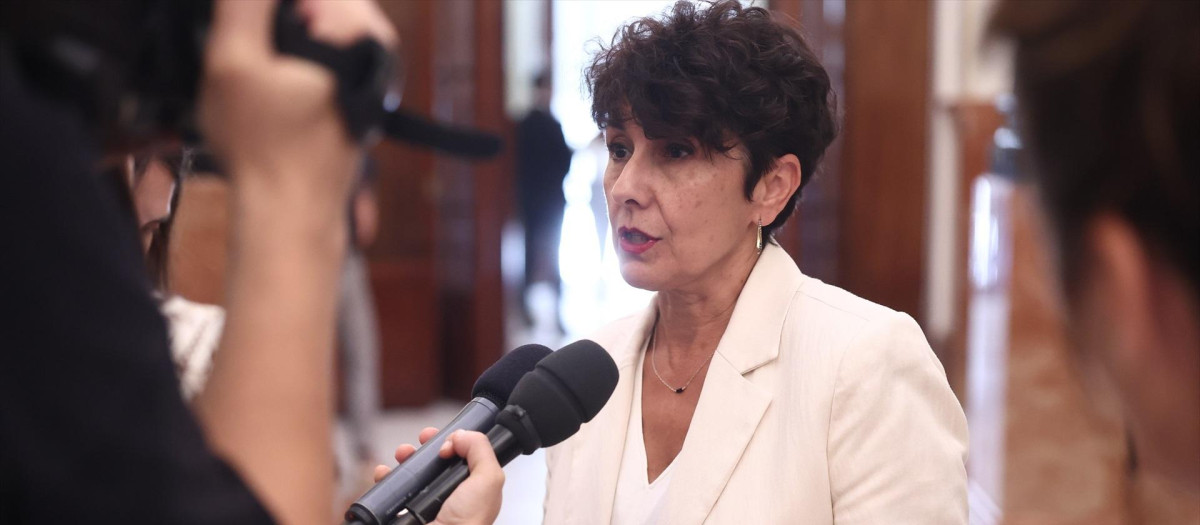 La portavoz del PNV en el Congreso, Maribel Vaquero