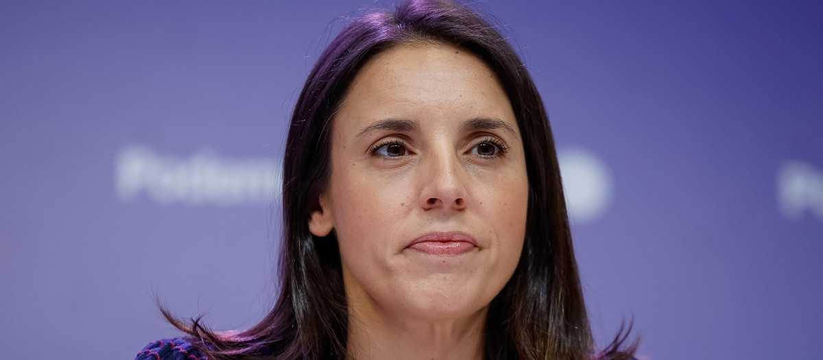 La secretaria Política de Podemos Irene Montero en una imagen de archivo