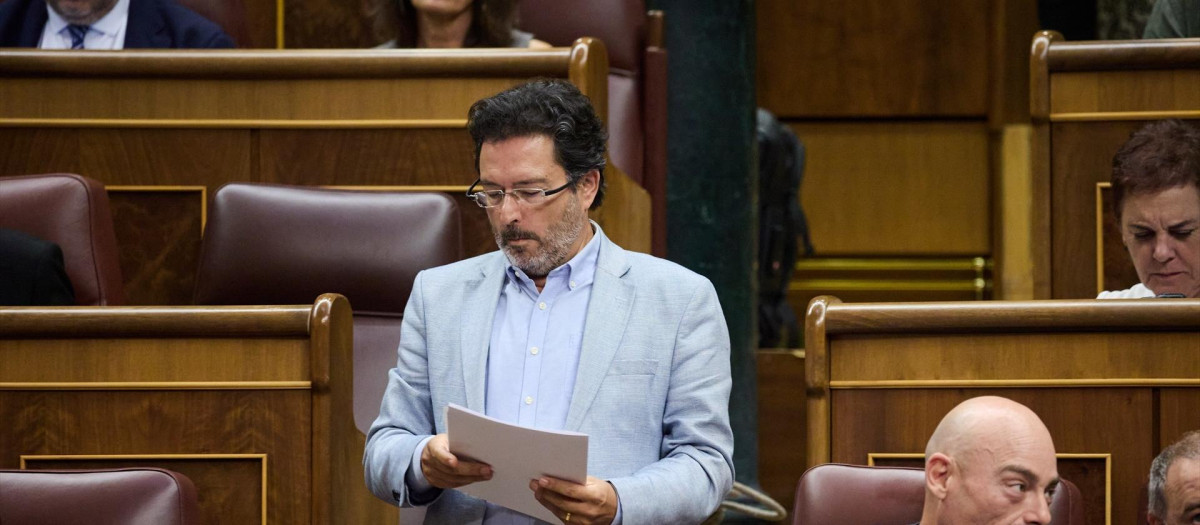 El diputado de Junts Isidre Gavin en el Congreso
