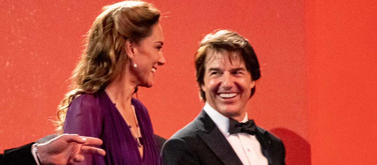 Kate Middleton y Tom Cruise en Londres