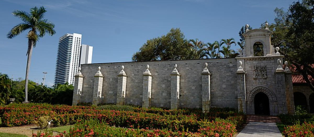 Monasterio de Santa María, procedente de Sacramenia (Segovia) e instalado en Miami
