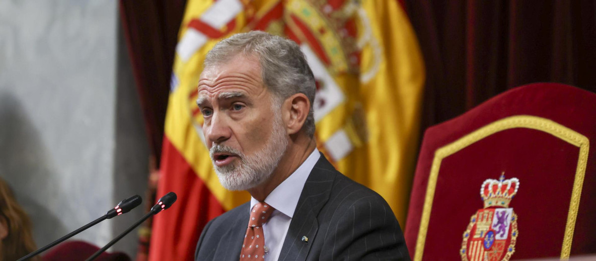 El Rey, en la inauguración del XII Foro Parlamentario Iberoamericano