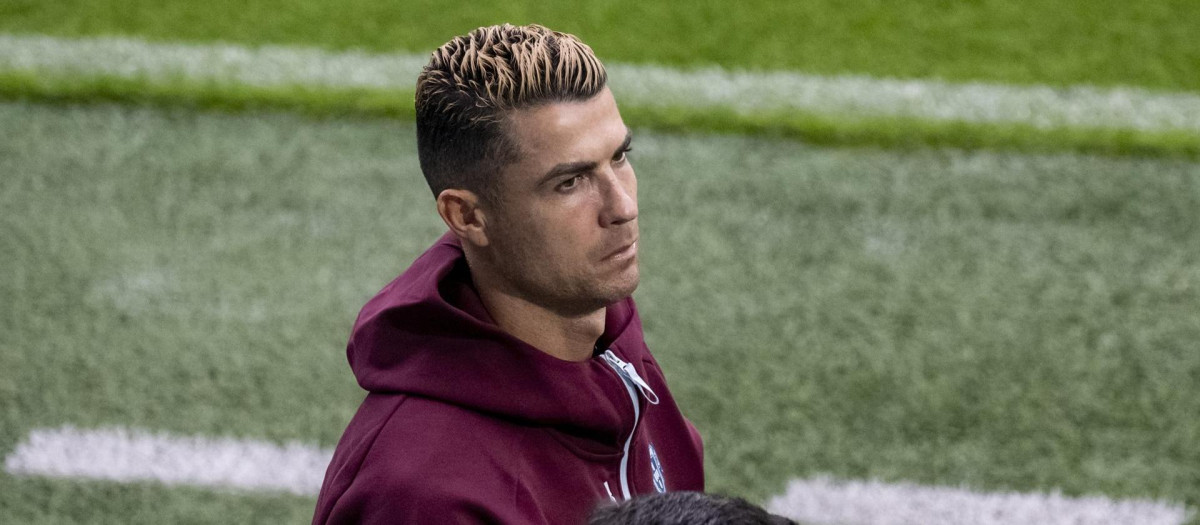 Cristiano Ronaldo, durante la concentración con Portugal en la Nations League