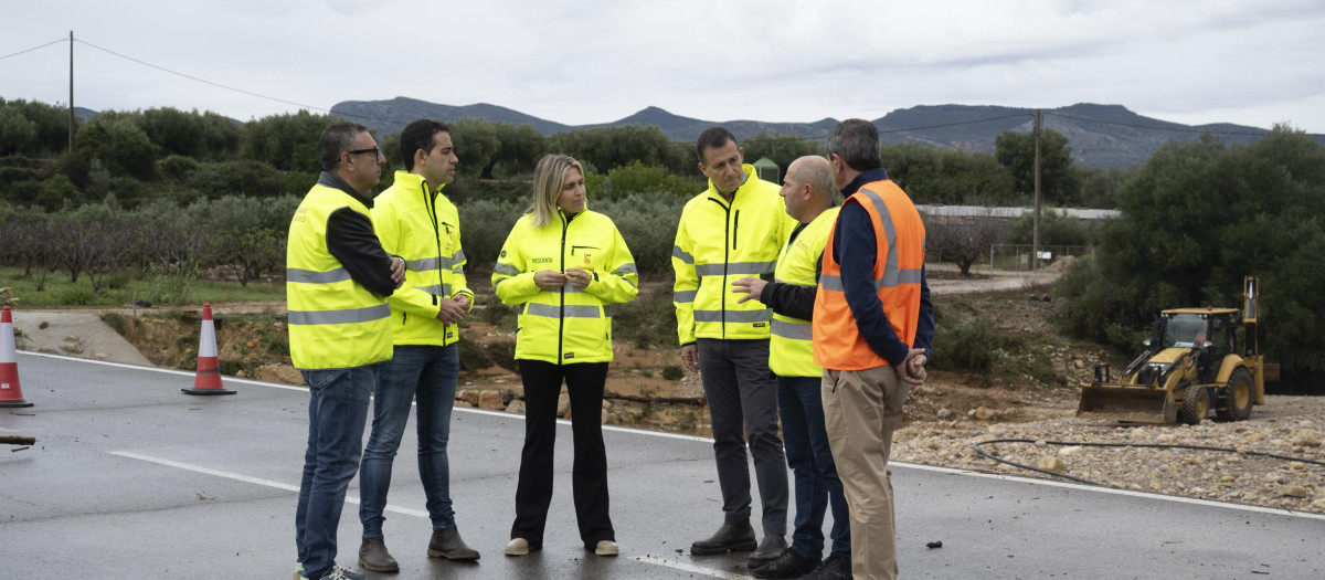 Visita a las infraestructuras afectadas
