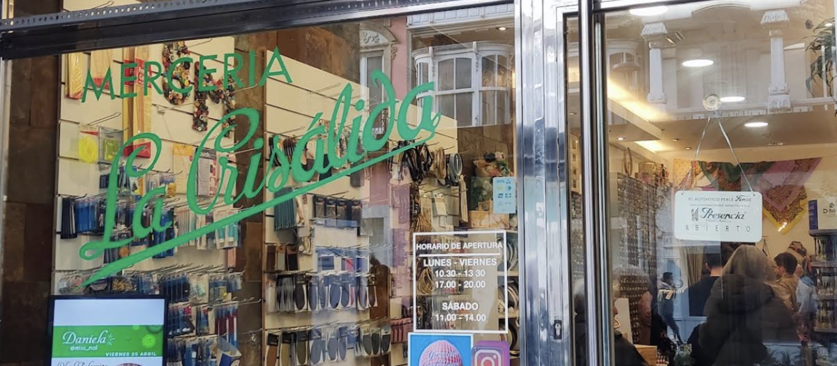 Mercería La Crisálida, de La Coruña