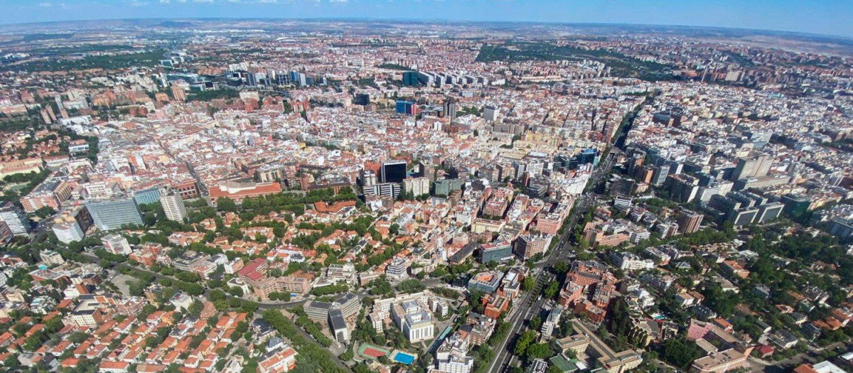 Vista panorámica de Madrid (archivo)