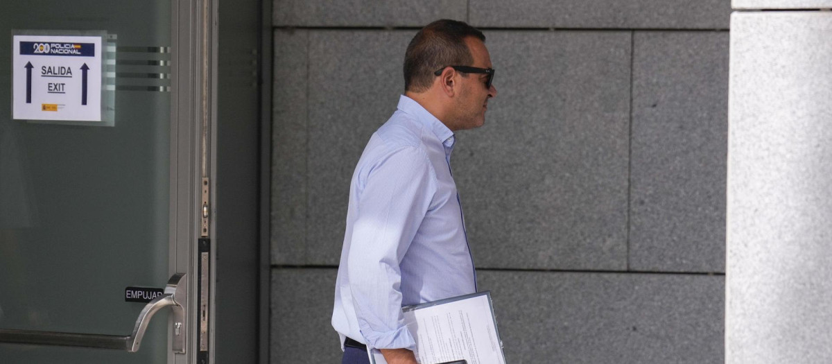 El exjefe de gabinete del delegado del Gobierno en Ceuta, Gonzalo Sanz, abandona la Audiencia Nacional
