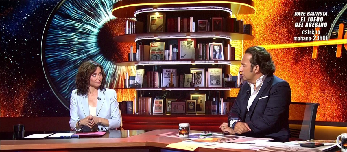 Isabel Díaz Ayuso en el programa 'Horizonte'