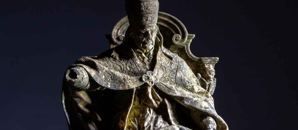 Escultura de Clemente XII obra de Pietro Bracci