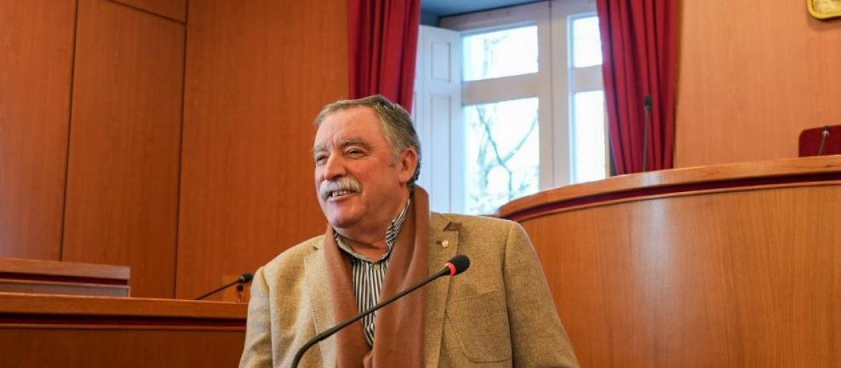 Ángel García Seoane, alcalde de Oleiros