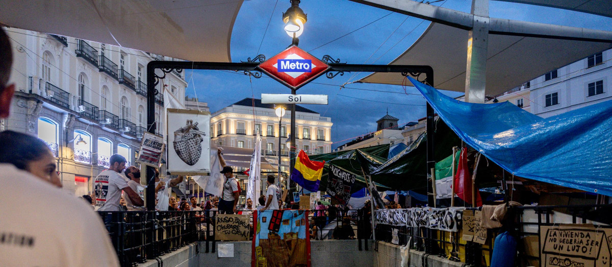 Imagen de la estación de Metro de Sol