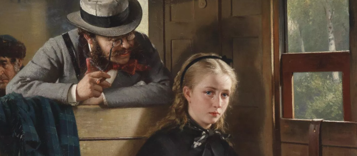 Detalle de El cabaññero molesto (1874) de Berthold Woltze

Alemania, 1874