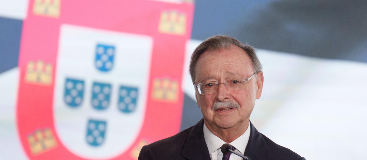 Imagen del presidente de la Ciudad Autónoma de Ceuta, Juan Jesús Vivas, durante el encuentro