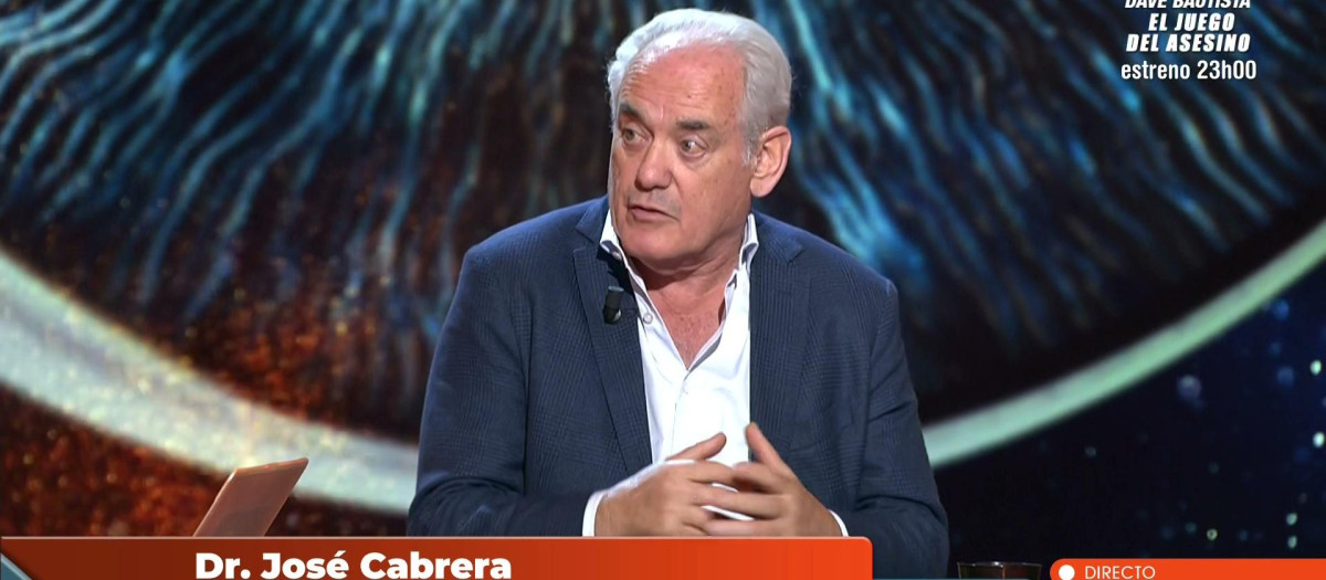 El doctor Cabrera, este viernes en Horizonte