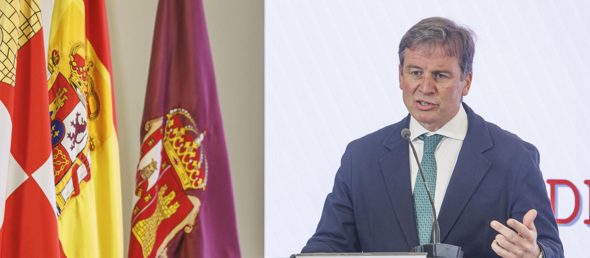 El presidente de la Diputación de Burgos, el 'popular' Borja Suárez, en una imagen de archivo