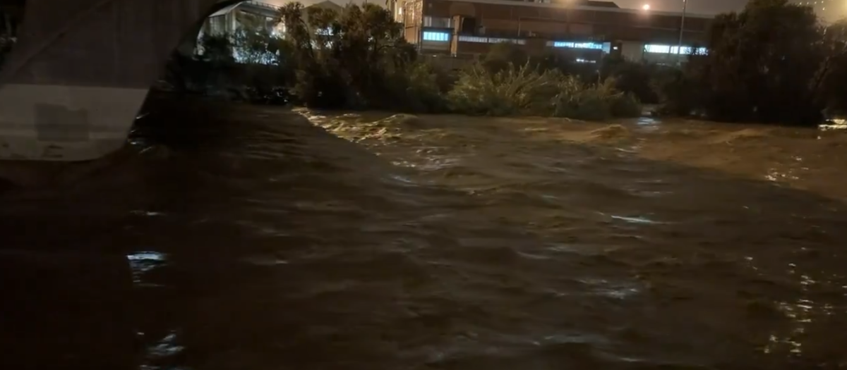 Río Besós en Santa Coloma de Gramenet