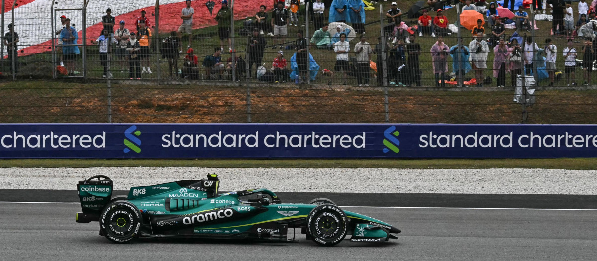 Fernando Alonso acabó octavo en el GP de Baréin