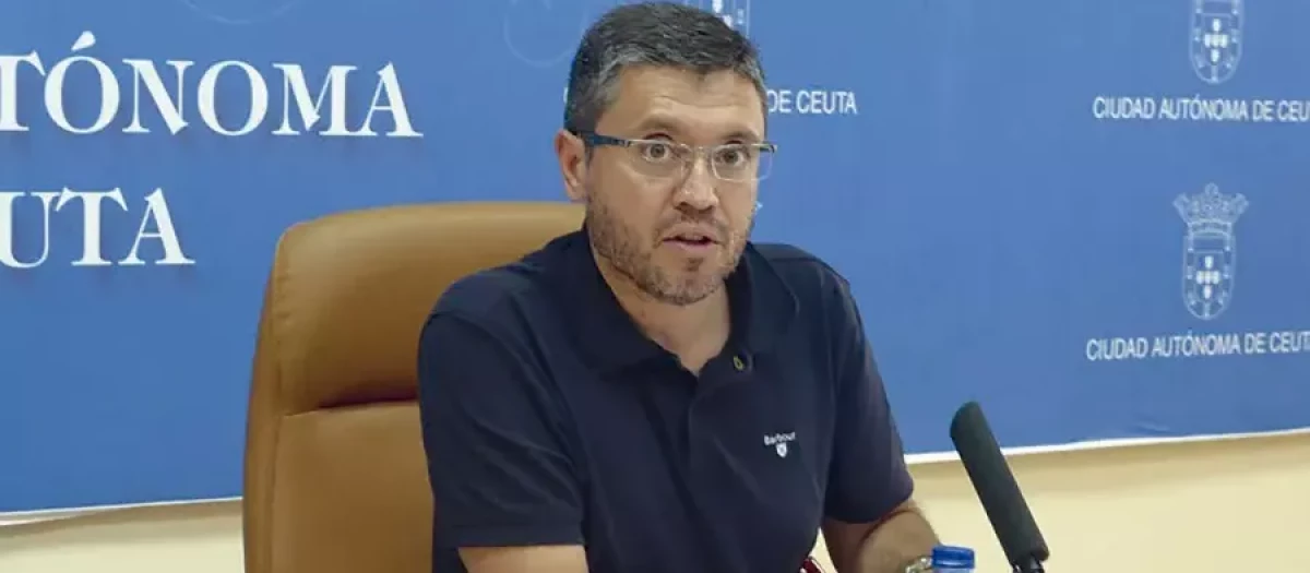 El presidente de la Autoridad Portuaria de Ceuta, Juan Manuel Doncel