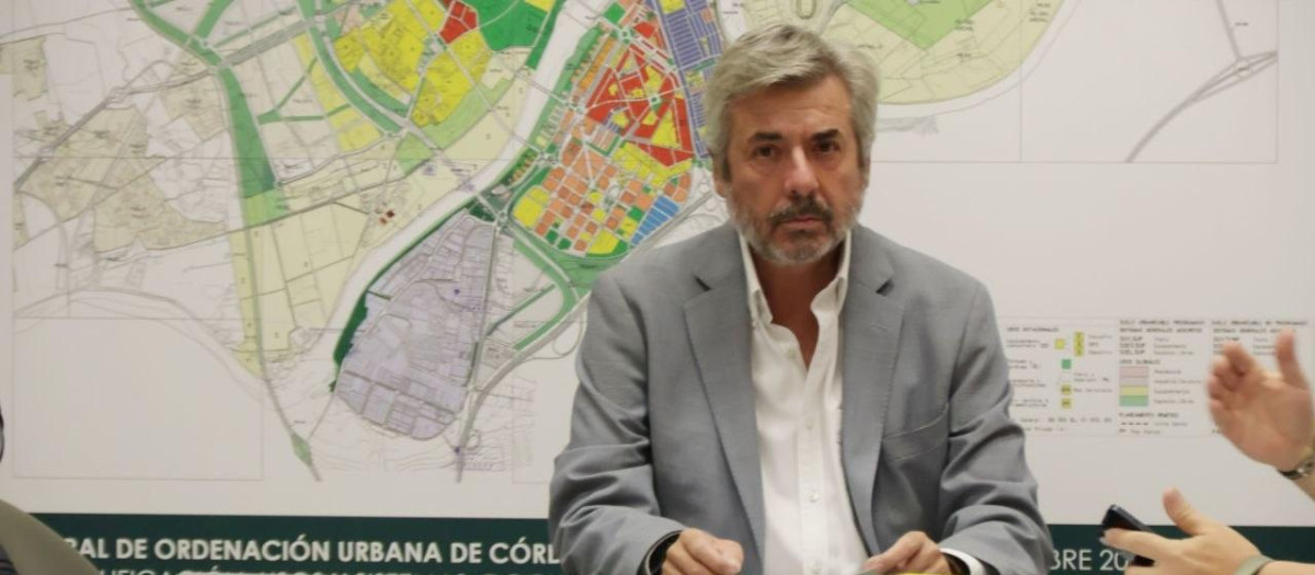 El presidente de la GMU de Urbanismo de Córdoba, Miguel Ángel Torrico