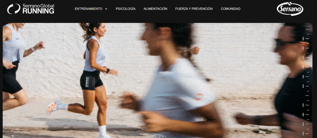 Imagen de la plataforma SerranoGlobalRunning