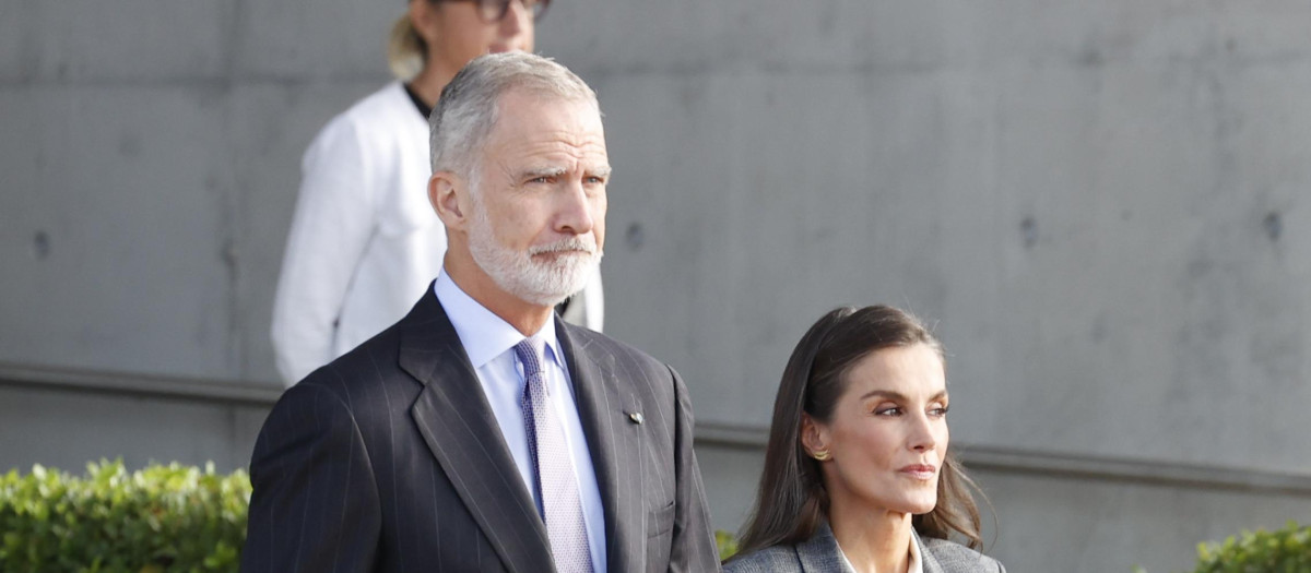 Los Reyes Felipe y Letizia