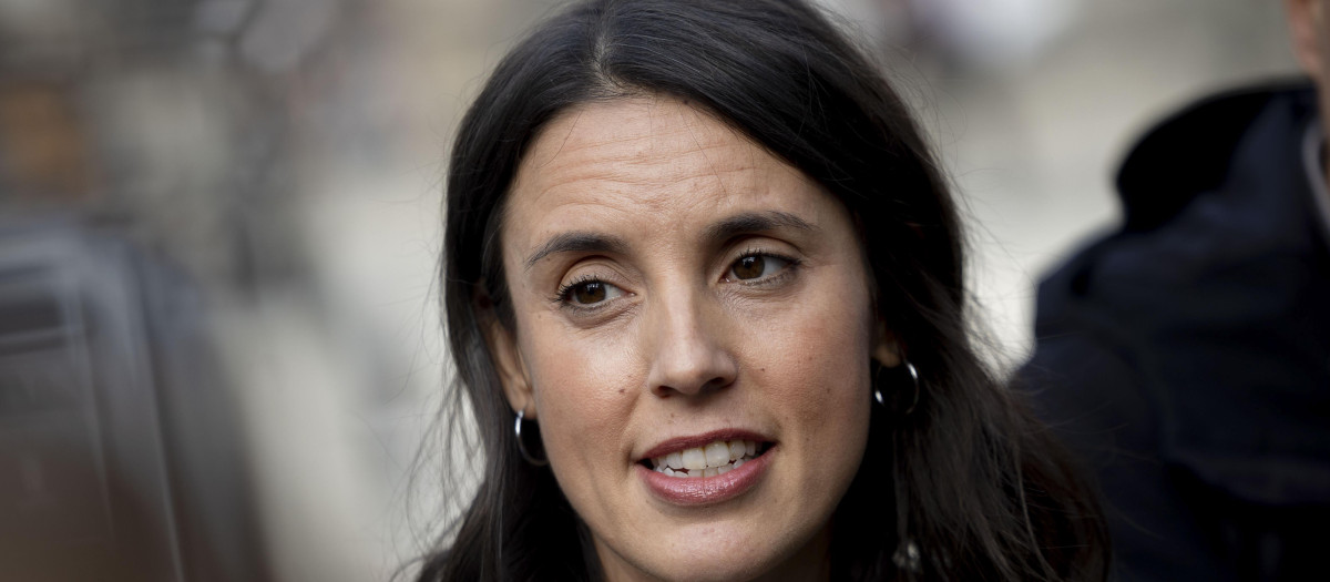 La eurodiputada de Podemos Irene Montero