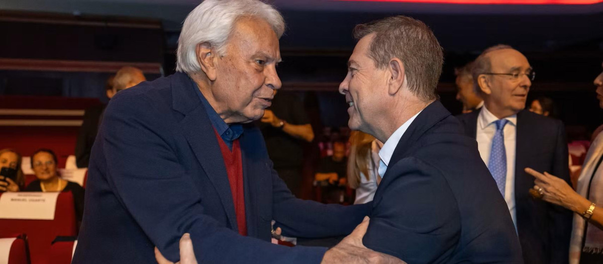 Felipe González y Emiliano García Page