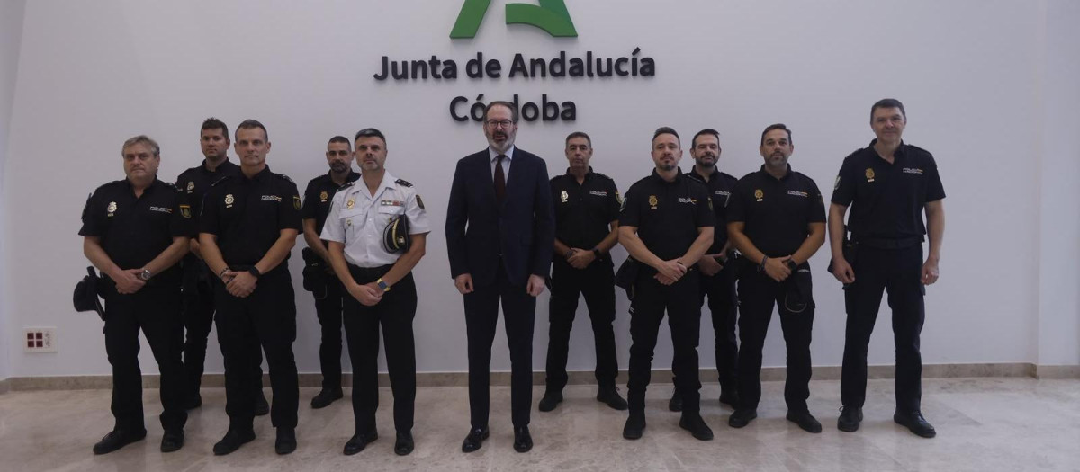 Los nuevos efectivos de la policía adscrita