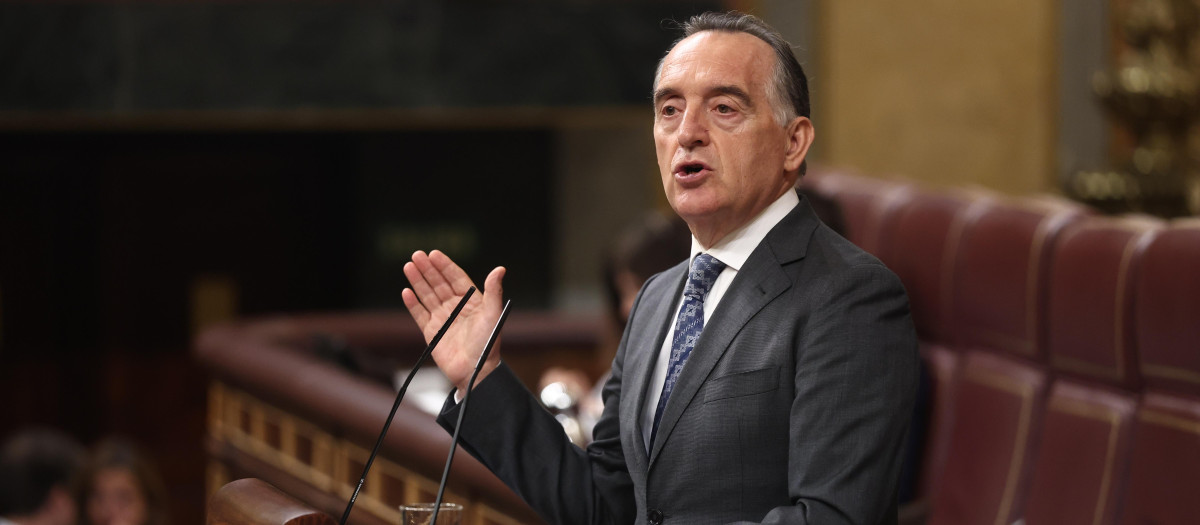 Imagen del diputado del PSOE Artemi Rallo en el Congreso de los Diputados.