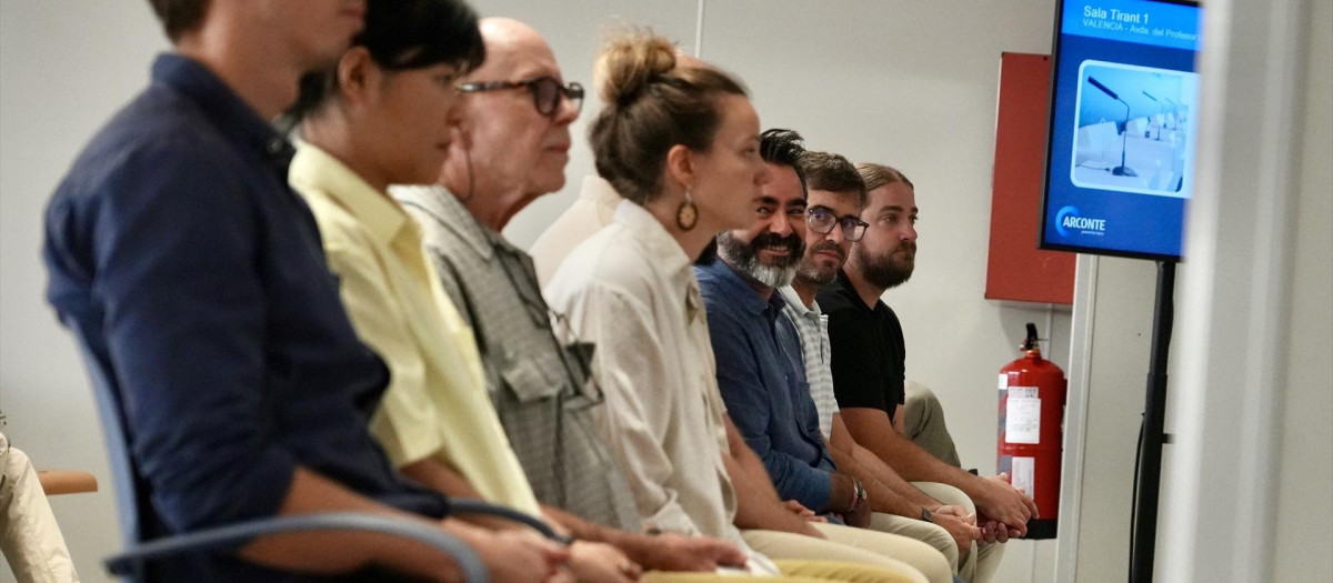 Imagen de archivo de los once activistas de Greenpeace que han sido absueltos en Valencia