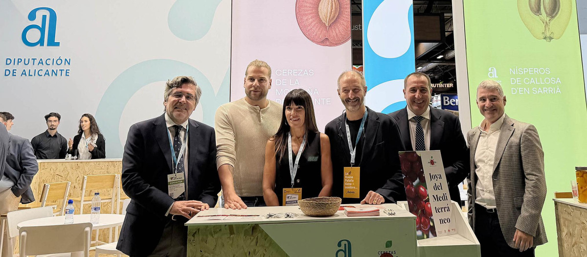 La Diputación de Alicante exhibe en la Feria Fruit Attraction de Madrid la riqueza hortofrutícola de la provincia
