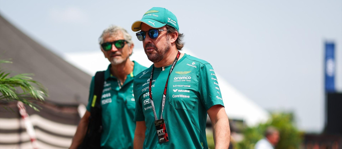 Fernando Alonso consiguió en Sepang su mejor resultado de la temporada